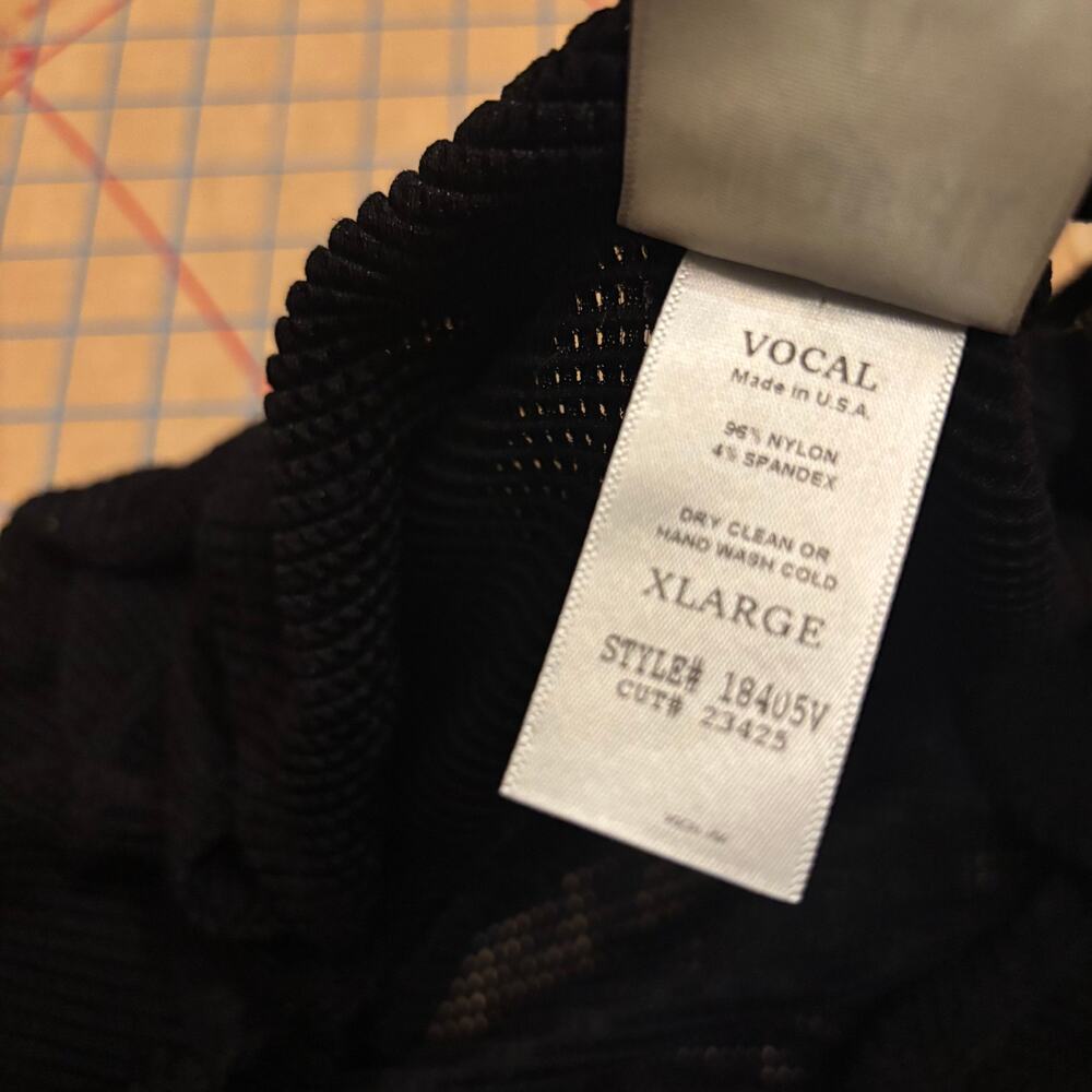Black whimsigoth long open front ruffle‎ sleeveless cardigan - Picture 4 of 6